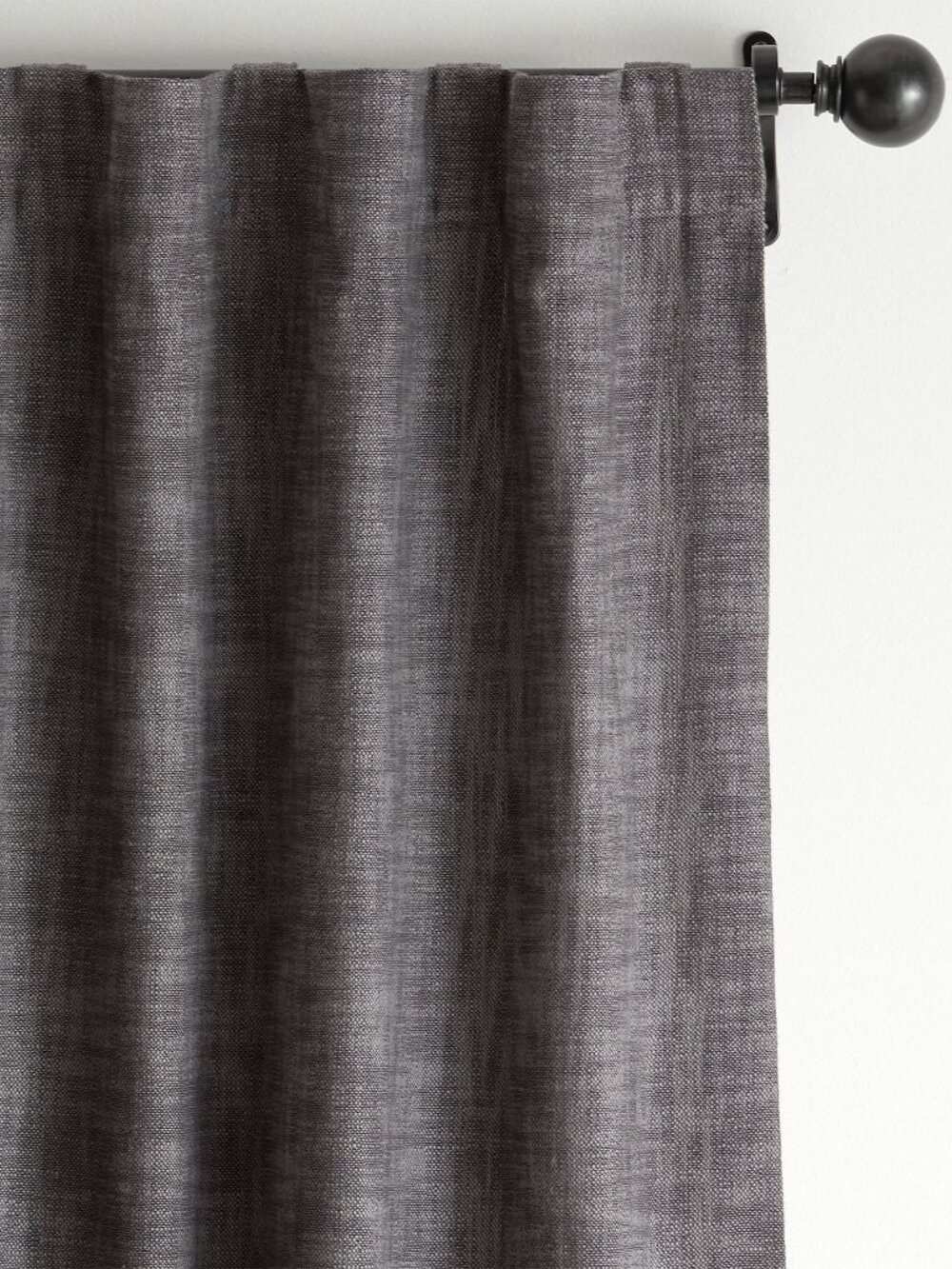 Pottery Barn Seaton Textured Cotton Blackout Curtain Window Panel 50" x 108" NEW